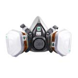 3M 6000系列呼吸防護(hù)套裝 620P  含6200面罩×1個+6001CN濾盒×2個+5N11CN濾棉×2片+501濾棉蓋×2個